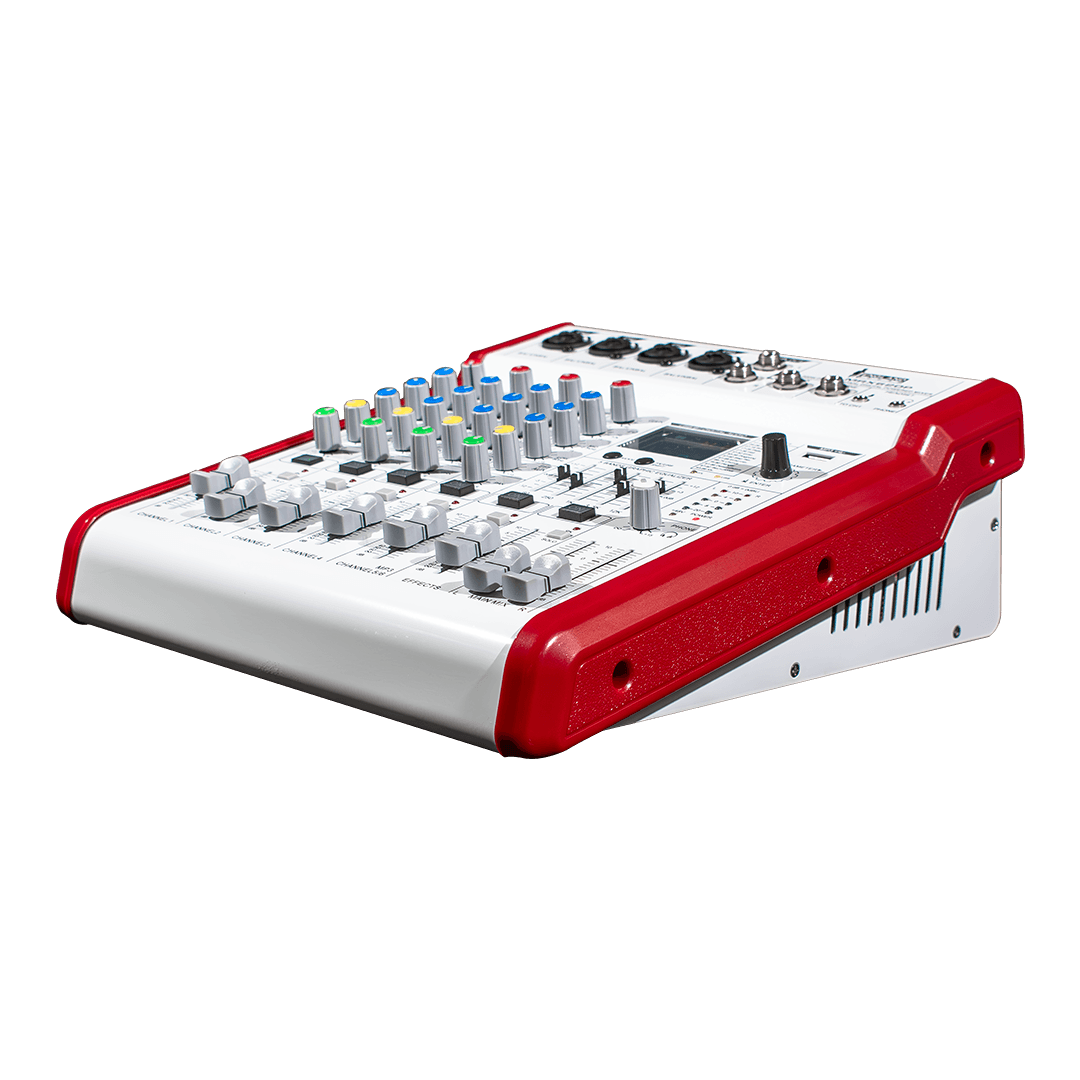 CONSOLA AMPLIFICADA, 6 CANALES, 4 MONO/1 ESTEREO, 2x200W 8 OHM, USB, BT - Miniatura 7
