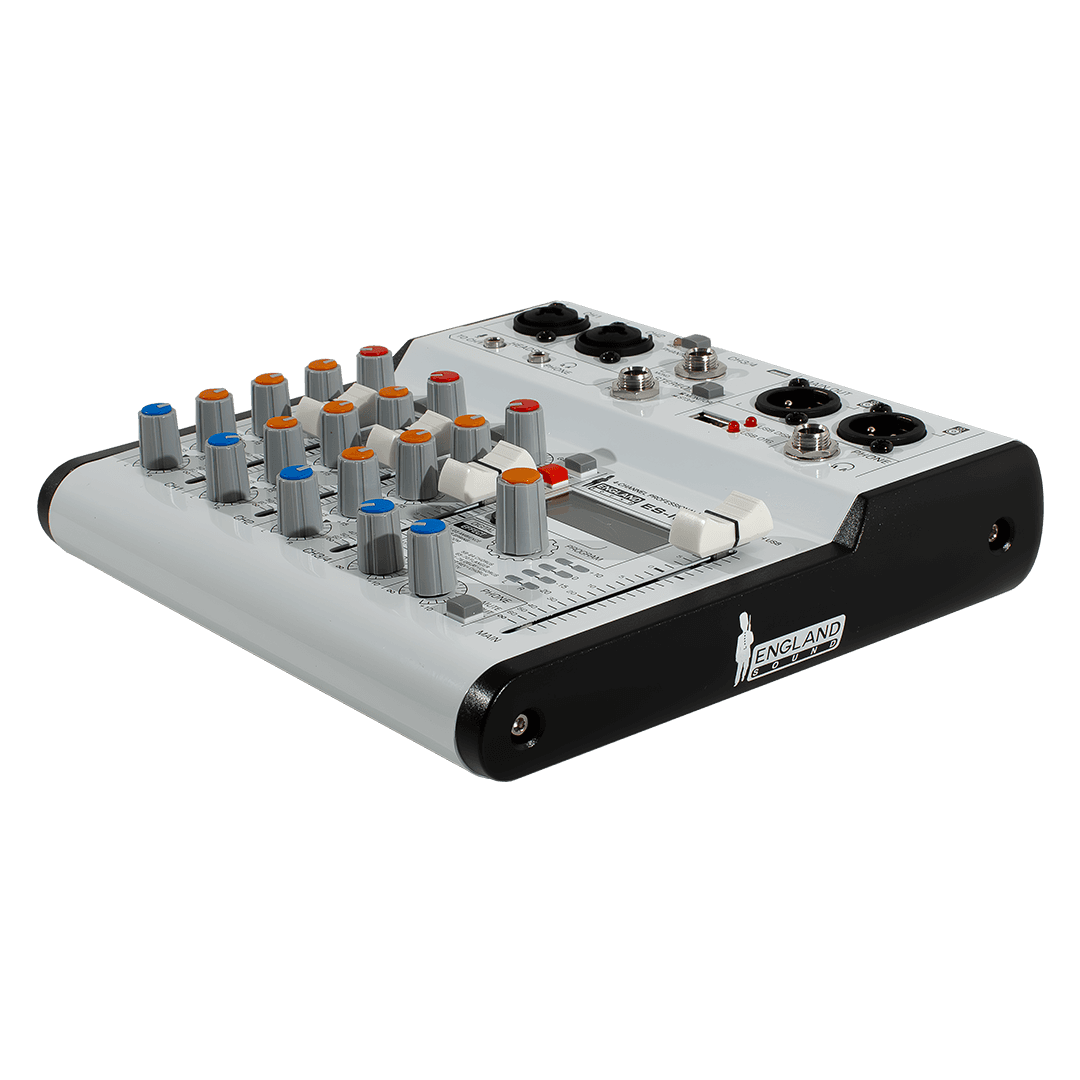 CONSOLA ANALOGA, 4 CANALES, 2 MONO/2 ESTEREO, INTERFAZ USB, BT, MP3 - Miniatura 5