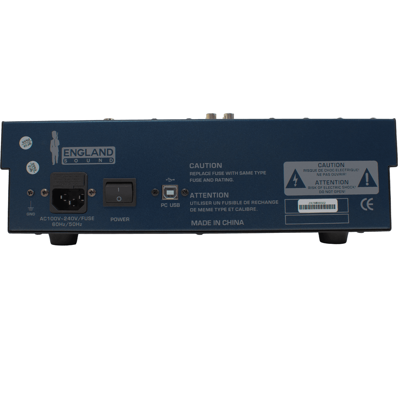 CONSOLA ANALOGA, 8 CANALES, 4 MONO/2 ESTEREO, INTERFAZ USB, BT, MP3 - Miniatura 3