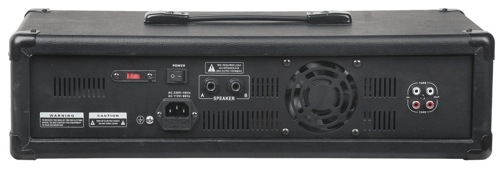 MEZCLADORA AMPLIFICADA, 4 CANALES, 100W, USB, SD CARD, BT, MP3, 4 OHM - Miniatura 3