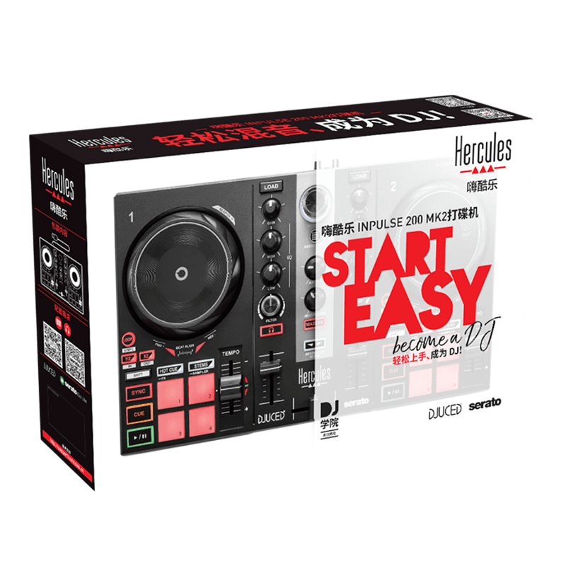 CONTROLADOR DJ, 2 CANALES, SERATO, DJUCED - Miniatura 8