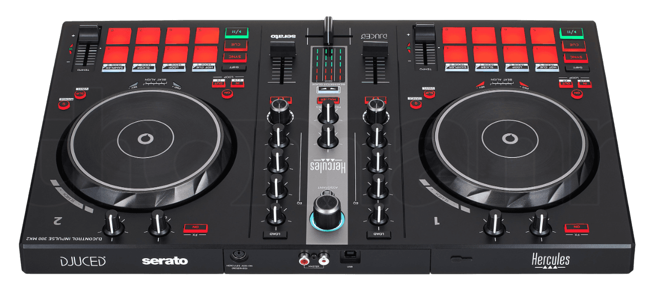 CONTROLADOR DJ, 2 CANALES, SERATO, DJUCED - Miniatura 5