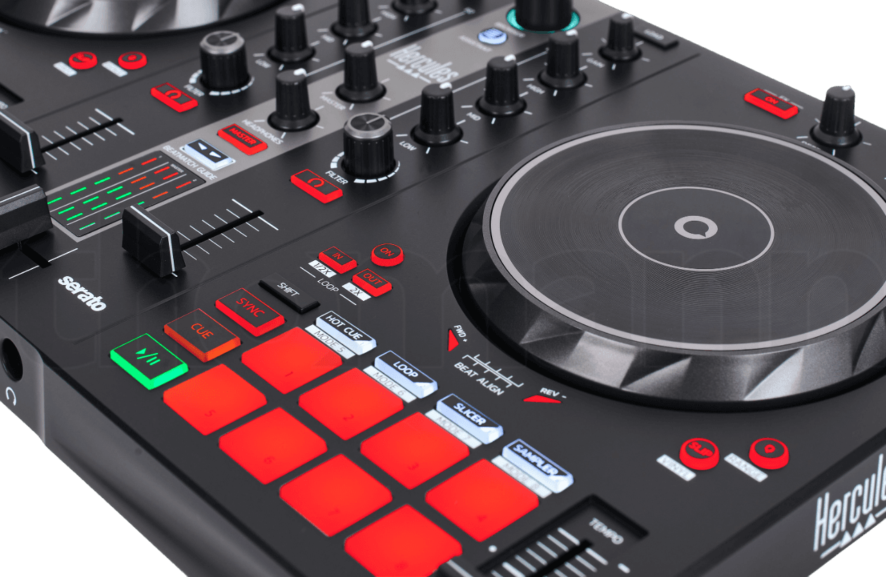 CONTROLADOR DJ, 2 CANALES, SERATO, DJUCED - Miniatura 9
