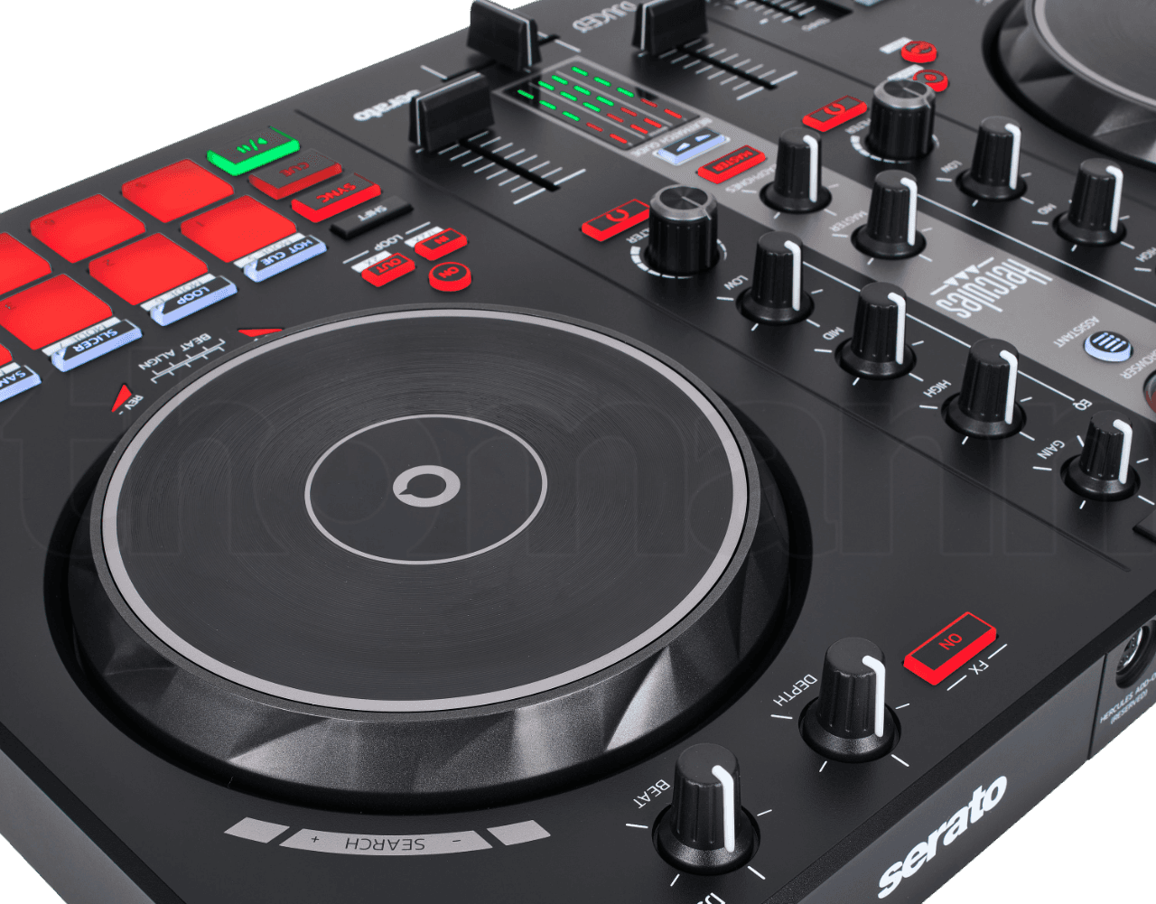 CONTROLADOR DJ, 2 CANALES, SERATO, DJUCED - Miniatura 10