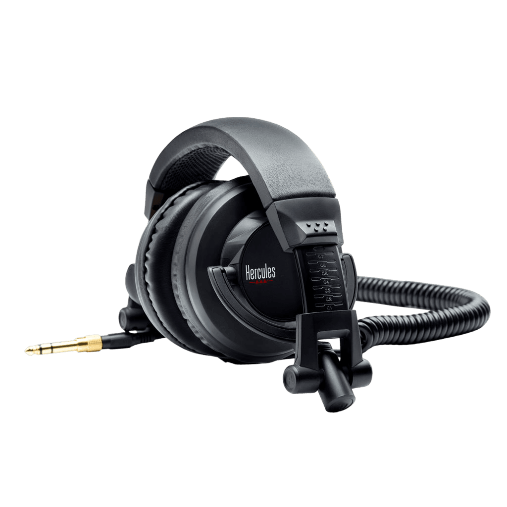 AUDIFONOS ESTEREO PROFESIONALES PARA DJ, CONECTOR 3.5MM CON ADAPTADOR 6.3MM - Miniatura 5