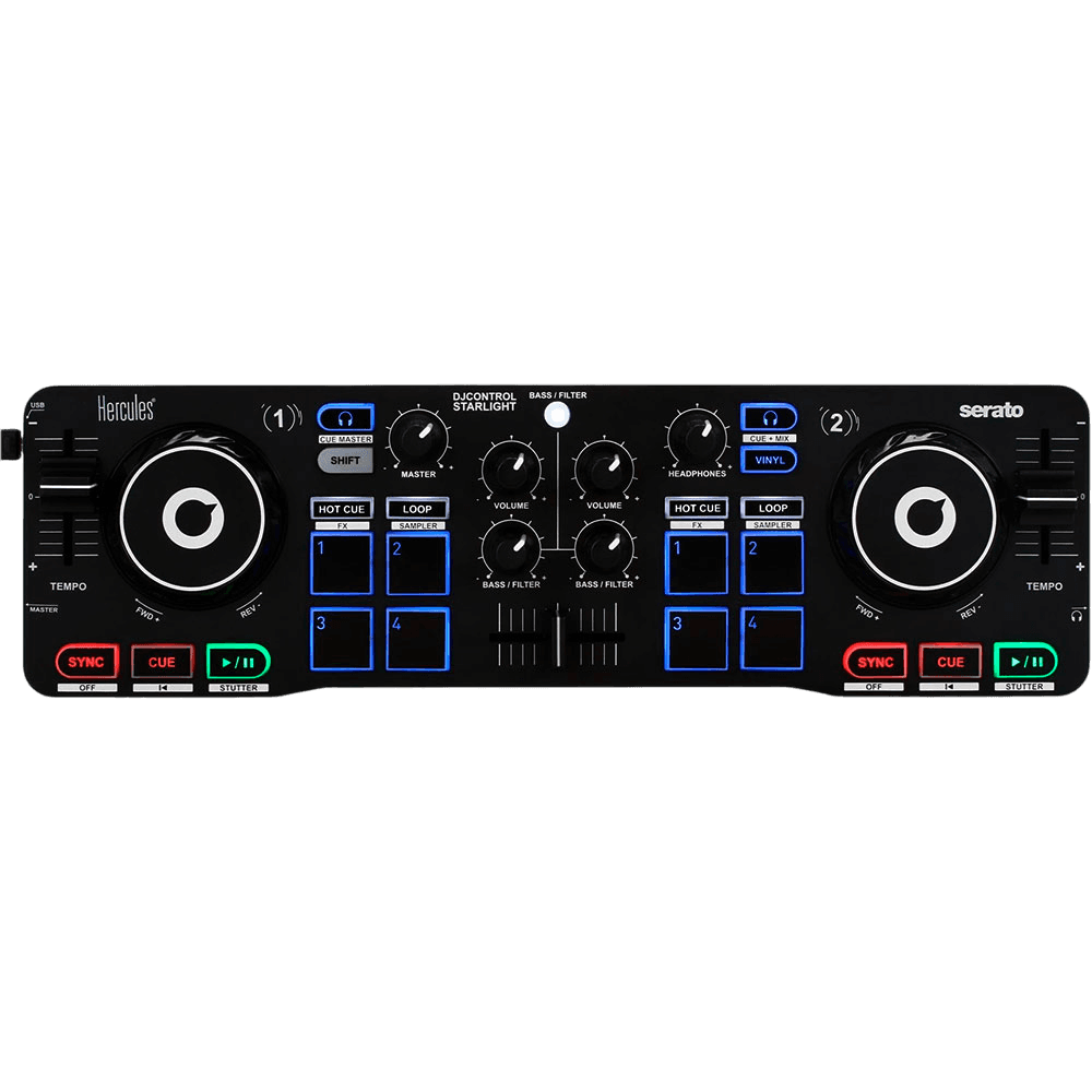 CONTROLADOR DJ, 2 CANALES, SERATO - Miniatura 4