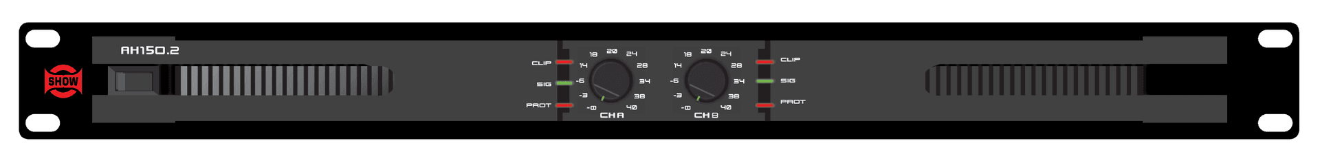 POTENCIA AMPLIFICADA PA, CLASE D, 2 CANALES, 300W X 2, 70V-100V - Miniatura 2