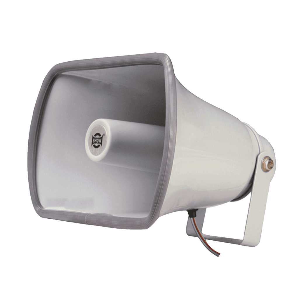 BOCINA RECTANGULAR CON DRIVER INCORPORADO, 10 X 7 PULG., 35W, 8 OHM, 107DB