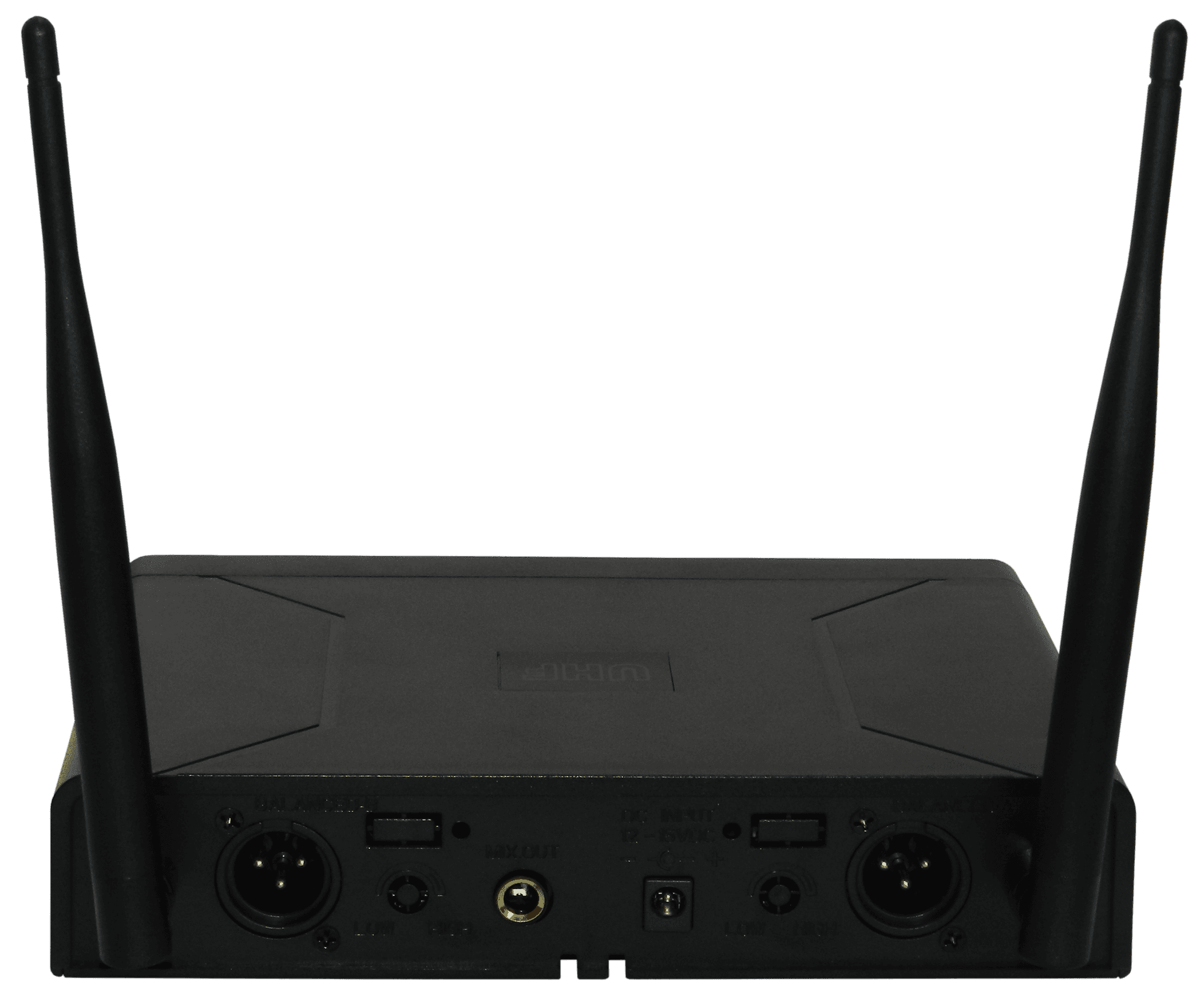 MICROFONO INALAMBRICO UHF MULTIFRECUENCIA, 2 CANALES, DE MANO - Miniatura 3