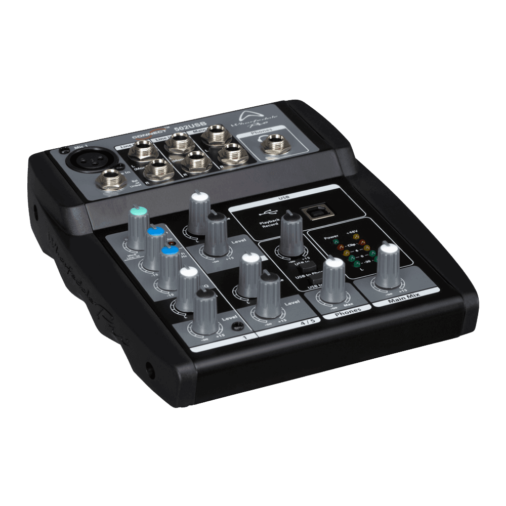 CONSOLA ANALOGA, 5 CANALES, 1 MONO/2 ESTEREO, INTERFAZ USB - Miniatura 7