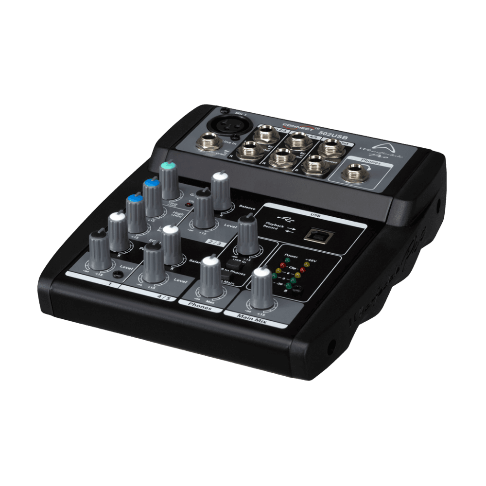 CONSOLA ANALOGA, 5 CANALES, 1 MONO/2 ESTEREO, INTERFAZ USB - Miniatura 8