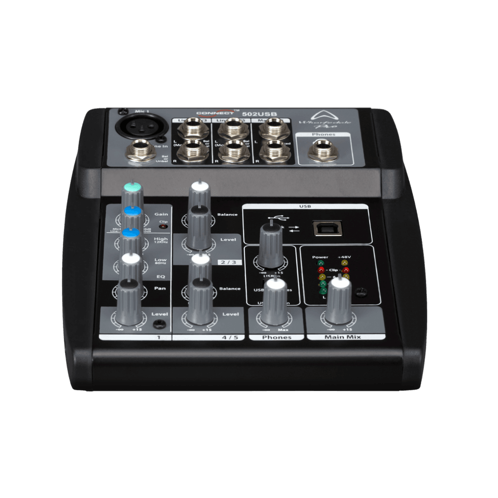 CONSOLA ANALOGA, 5 CANALES, 1 MONO/2 ESTEREO, INTERFAZ USB - Miniatura 9