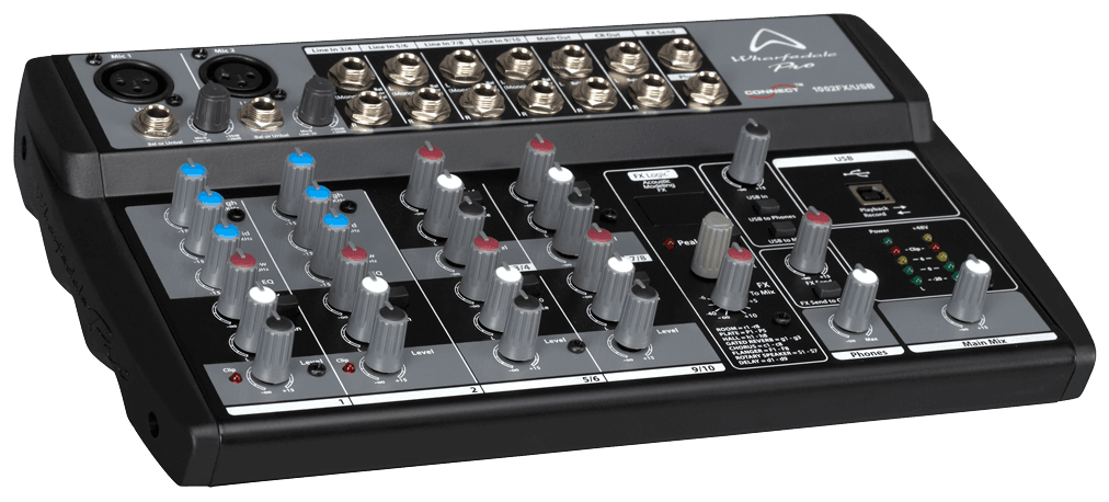 CONSOLA ANALOGA, 10 CANALES, 2 MONO/4 ESTEREO, INTERFAZ USB - Miniatura 6