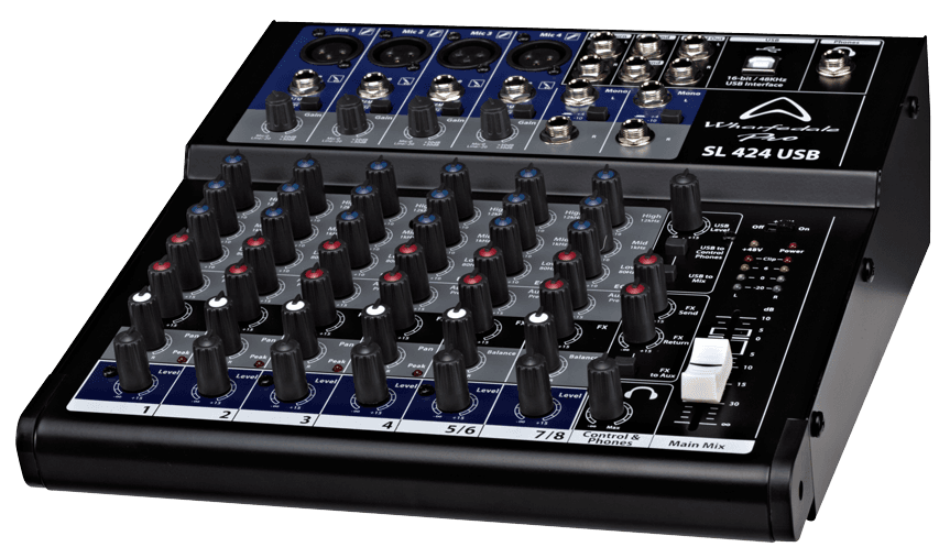 CONSOLA ANALOGA, 8 CANALES, 4 MONO/2 ESTEREO, INTERFAZ USB - Miniatura 5