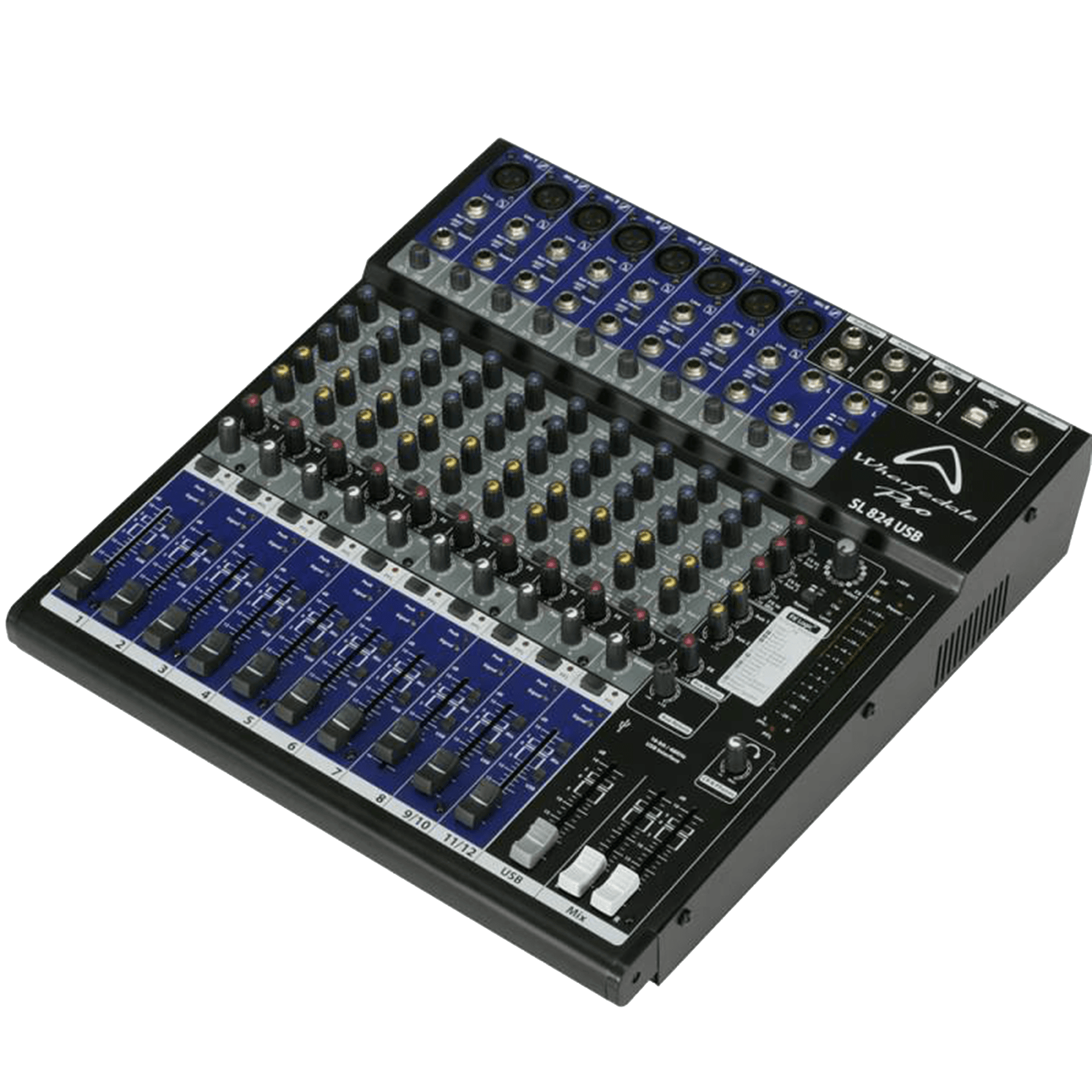 CONSOLA ANALOGA, 12 CANALES, 8 MONO/2 ESTEREO, INTERFAZ USB - Miniatura 5