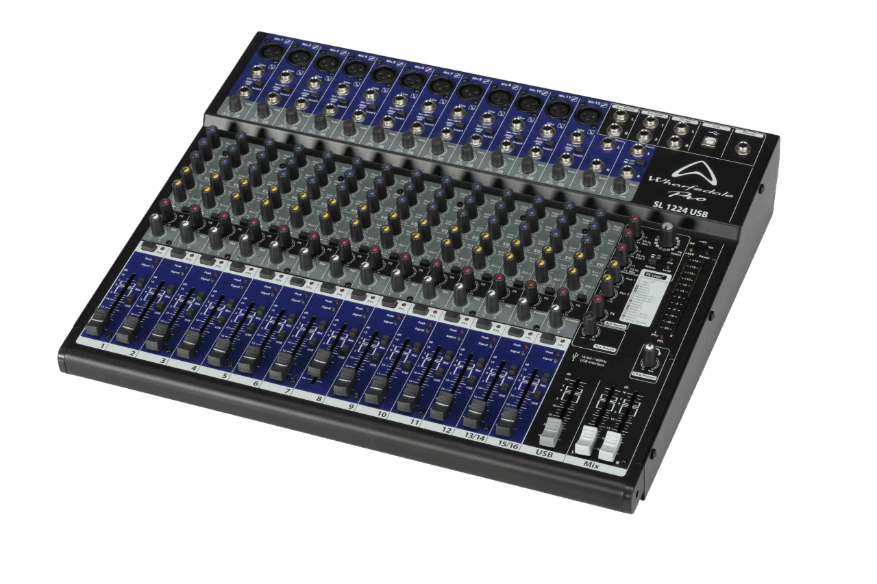 CONSOLA ANALOGA, 16 CANALES, 12 MONO/2 ESTEREO, INTERFAZ USB - Miniatura 4