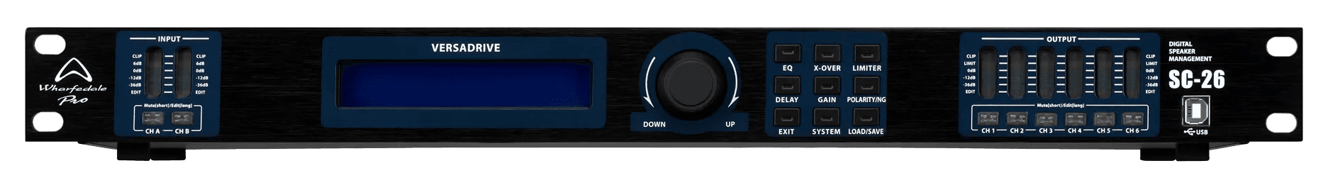 VERSADRIVE, 20HZ-20KHZ, DSP, XLR, USB - Miniatura 2