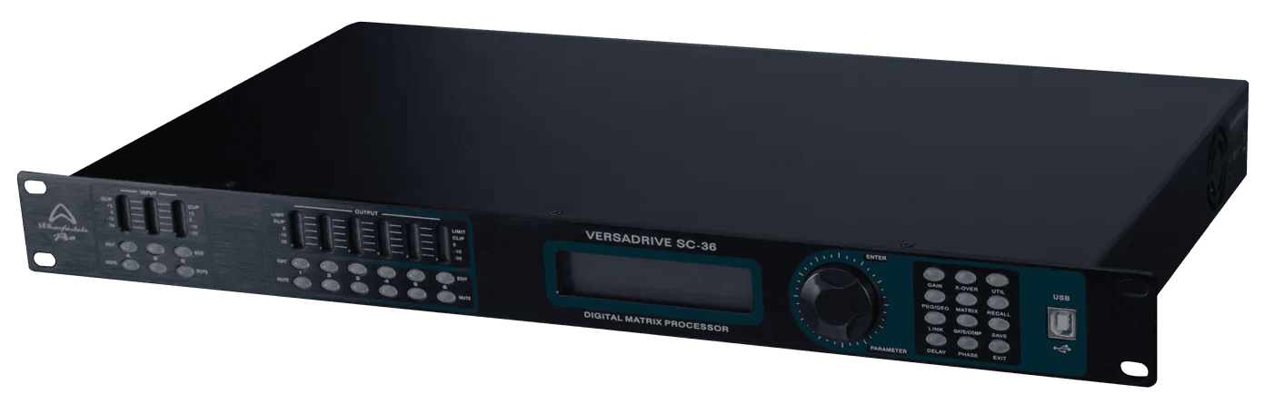VERSADRIVE, 20HZ-20KHZ, DSP, XLR, USB - Miniatura 8