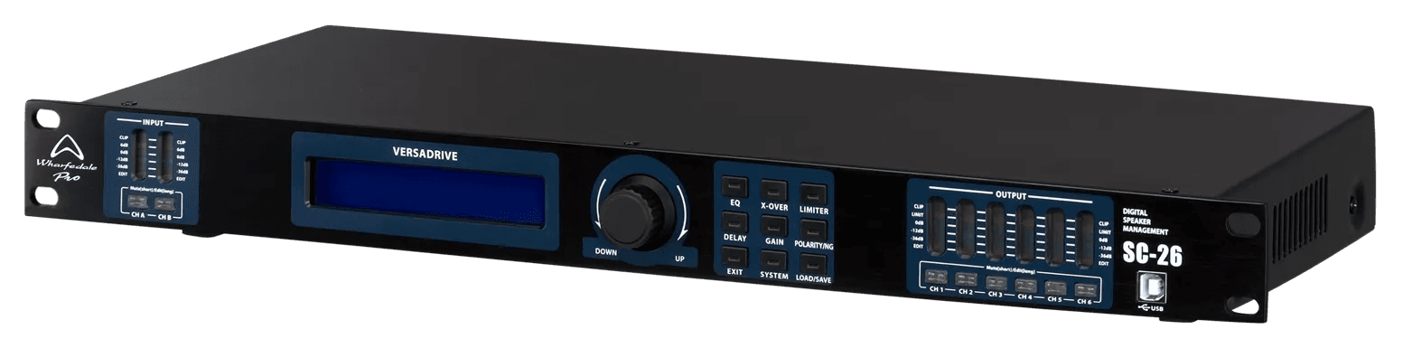 VERSADRIVE, 20HZ-20KHZ, DSP, XLR, USB - Miniatura 9