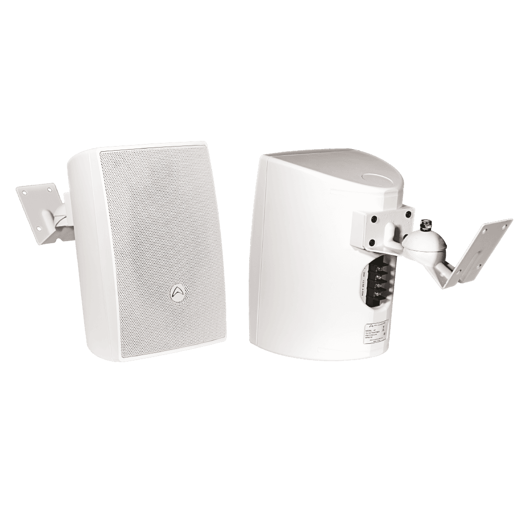 PARLANTE AMBIENTAL PASIVO, PARES, DE PARED, 4 PULG. CON TRANSFORMADOR, 25W, 83DB, 70V-100V, 8 OHM