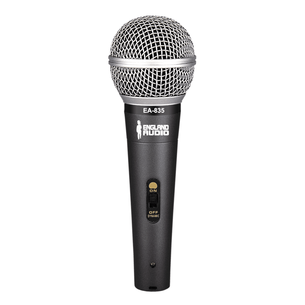 MICROFONO DE MANO METALICO, CON INTERRUPTOR, INCLUYE CABLE XLR A 6.3MM MONOFONICO