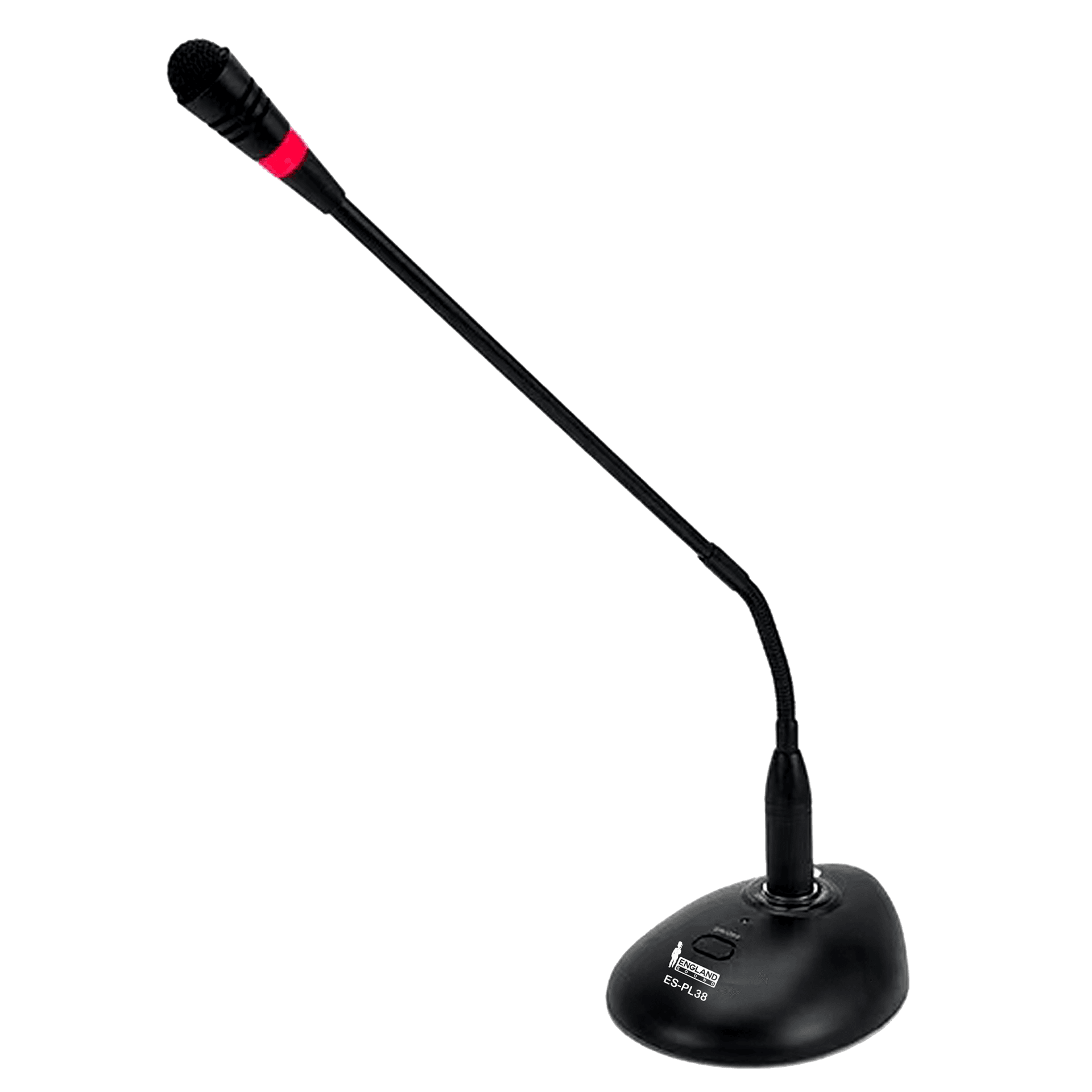 MICROFONO DE CUELLO FLEXIBLE CON INTERRUPTOR, CONECTOR XLR, POWER PHANTOM - Miniatura 2