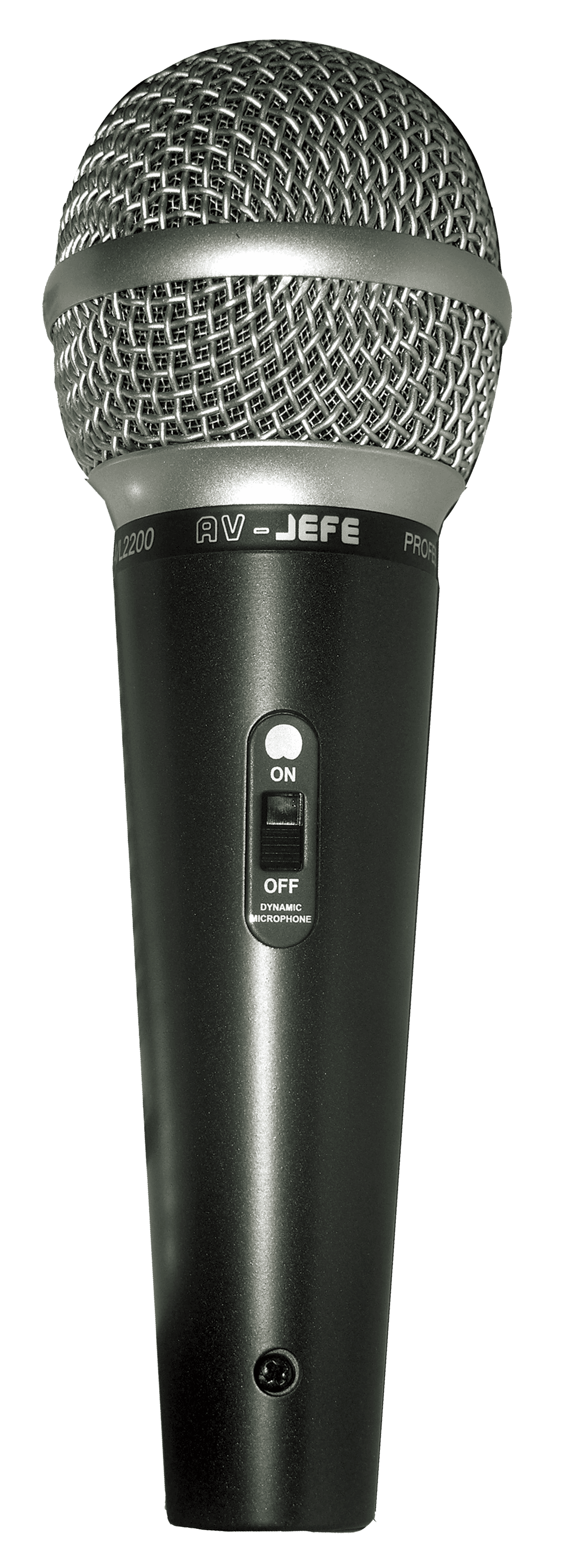 MICROFONO DE MANO METALICO, CON INTERRUPTOR, INCLUYE CABLE XLR A XLR - Miniatura 3