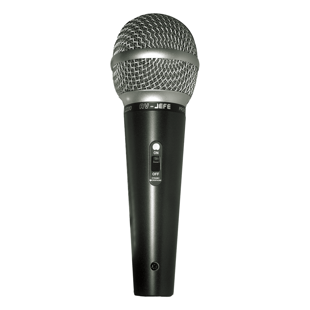 MICROFONO DE MANO METALICO, CON INTERRUPTOR, INCLUYE CABLE XLR A XLR