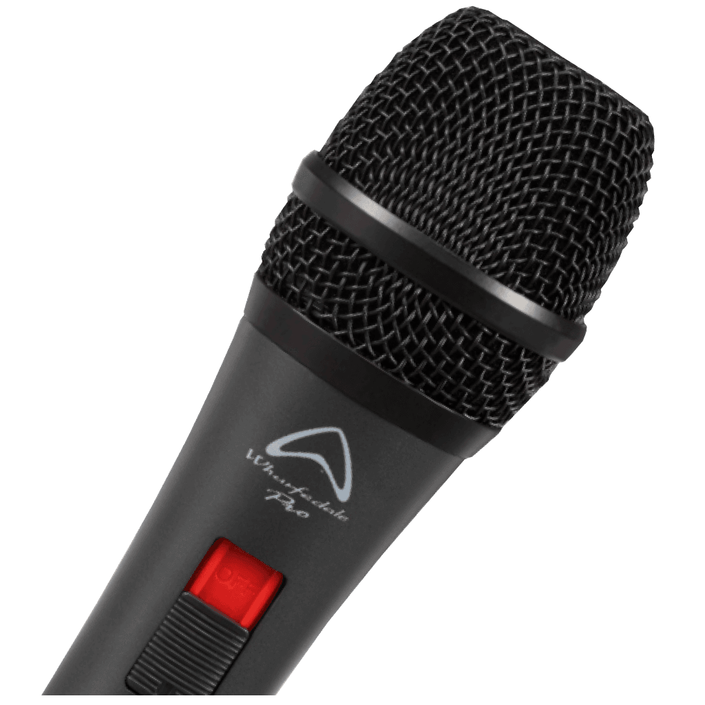 SET DE 3 MICROFONOS DE MANO METALICO, CON INTERRUPTOR, INCLUYE CABLE XLR A XLR CON MALETA - Miniatura 3