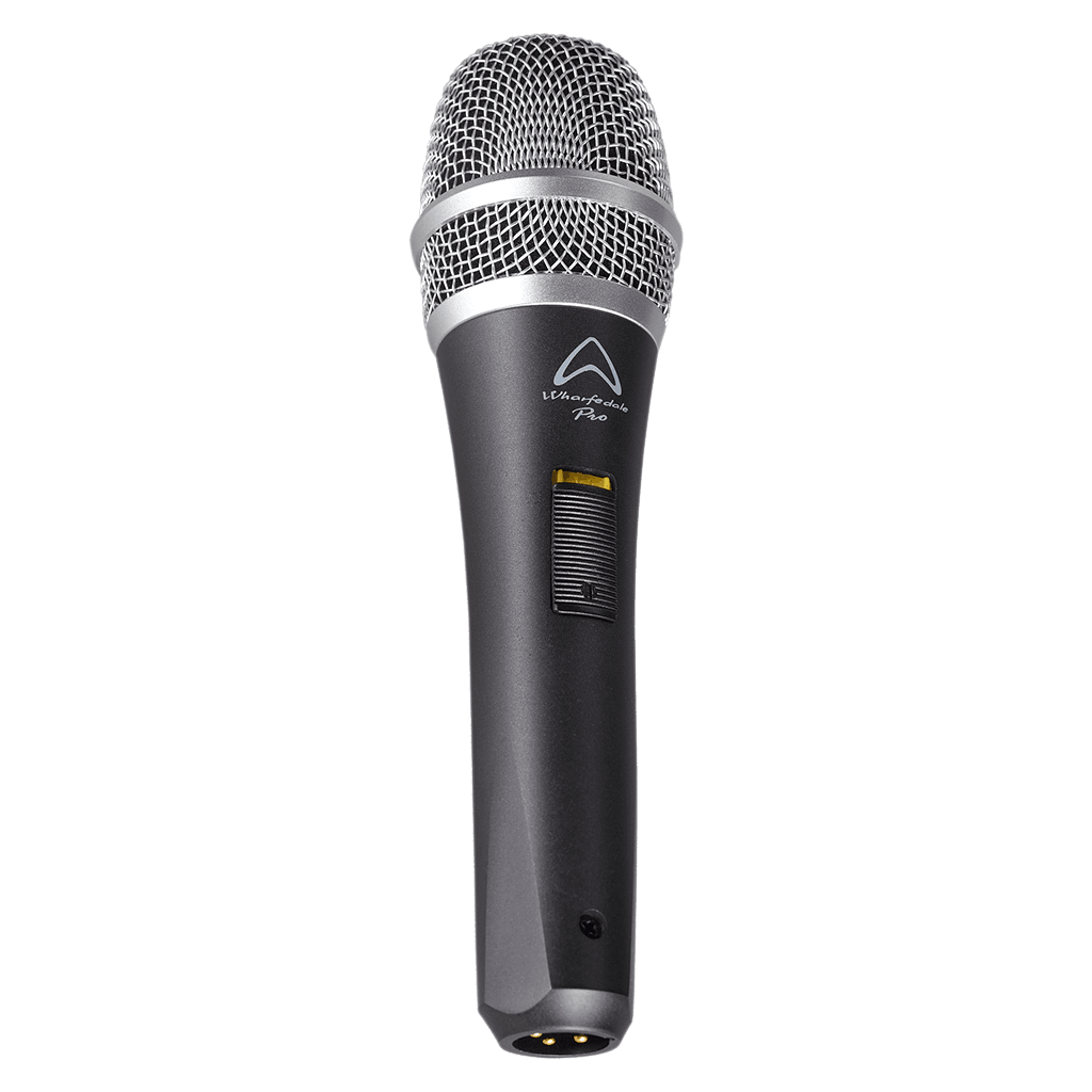 MICROFONO DE MANO METALICO, CON INTERRUPTOR, INCLUYE CABLE XLR A XLR