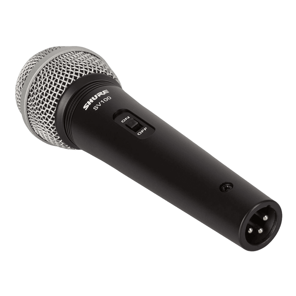 MICROFONO DE MANO PLASTICO, CON INTERRUPTOR, INCLUYE CABLE XLR A 6.3MM MONOFONICO - Miniatura 3