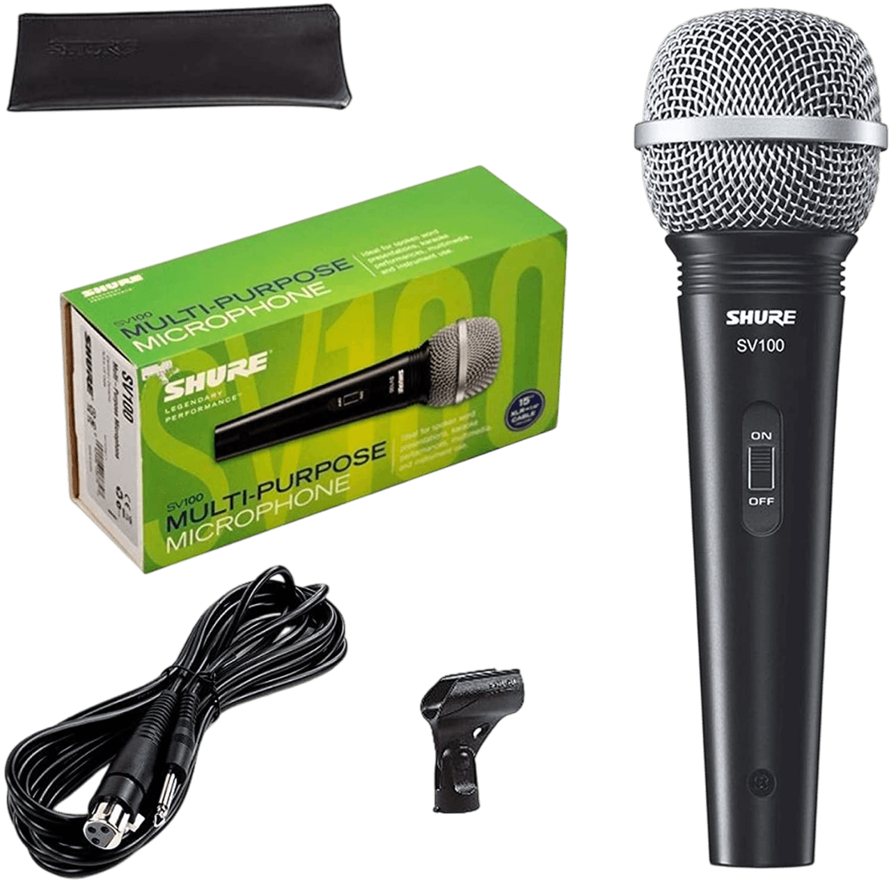 MICROFONO DE MANO PLASTICO, CON INTERRUPTOR, INCLUYE CABLE XLR A 6.3MM MONOFONICO - Miniatura 5