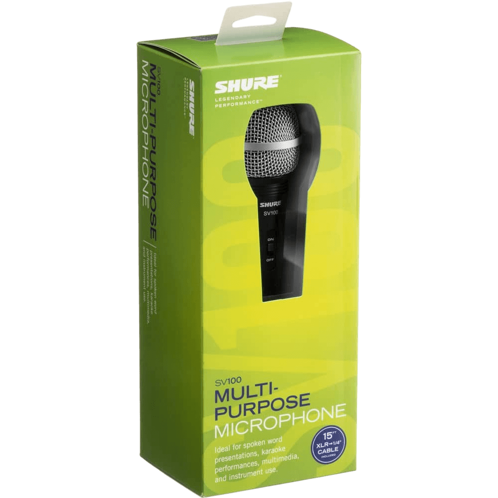 MICROFONO DE MANO PLASTICO, CON INTERRUPTOR, INCLUYE CABLE XLR A 6.3MM MONOFONICO - Miniatura 6