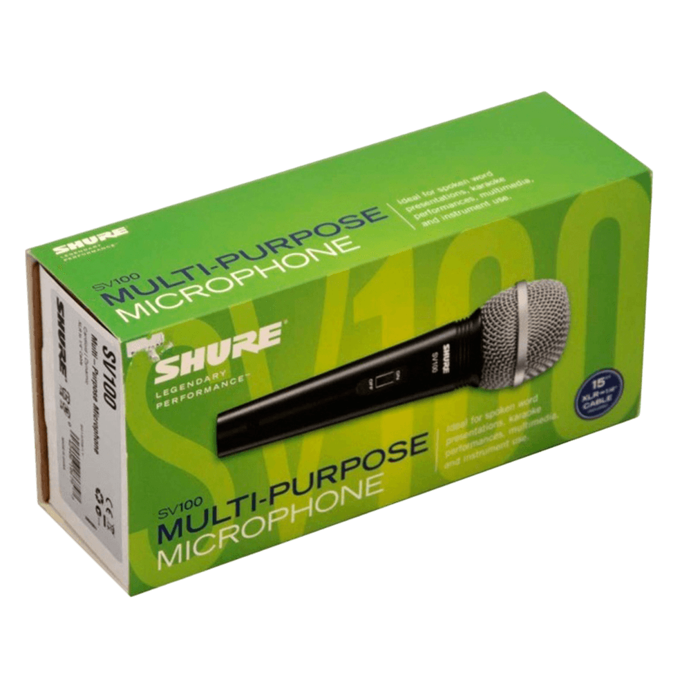 MICROFONO DE MANO PLASTICO, CON INTERRUPTOR, INCLUYE CABLE XLR A 6.3MM MONOFONICO - Miniatura 7