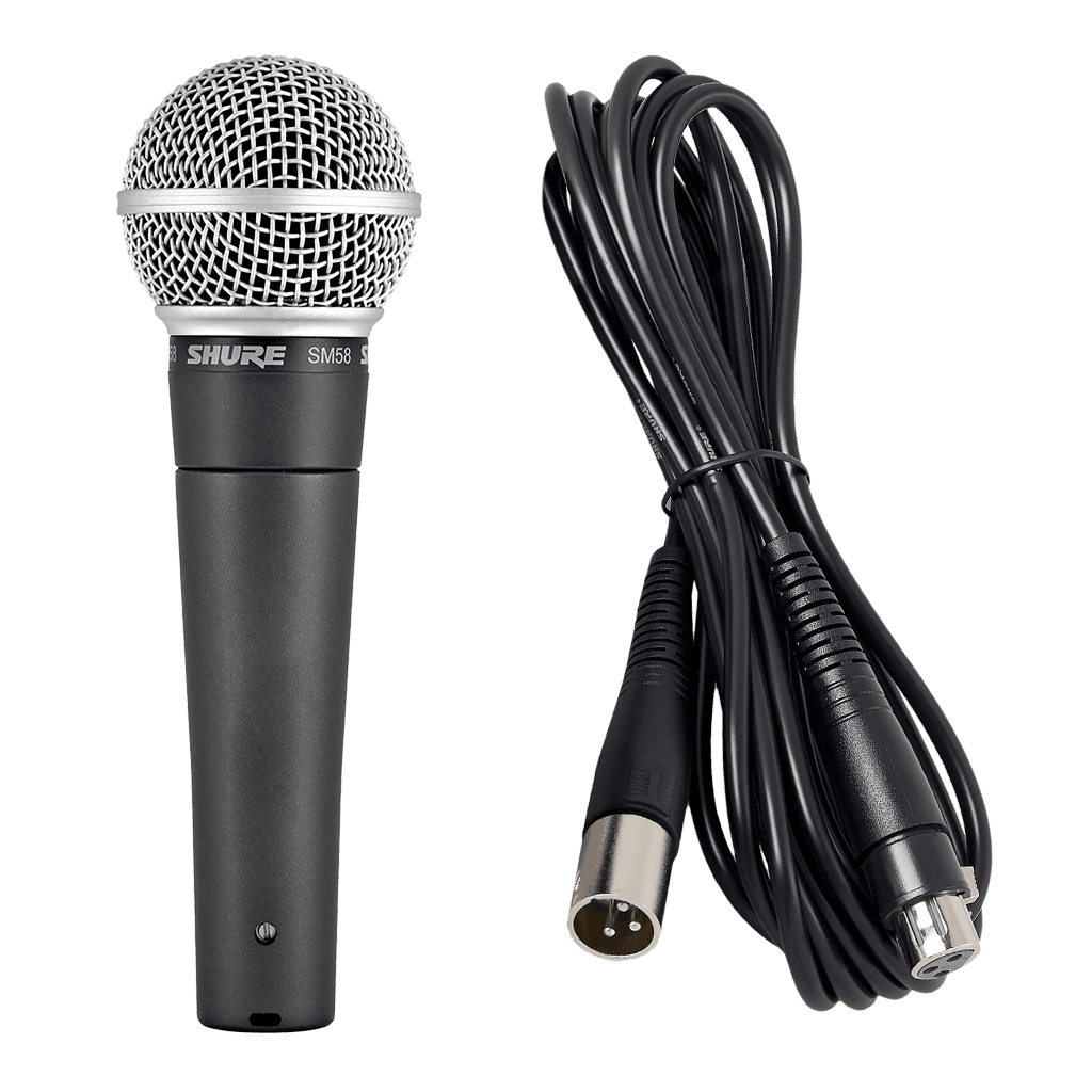 MICROFONO DE MANO METALICO, SIN INTERRUPTOR, INCLUYE SUJETADOR