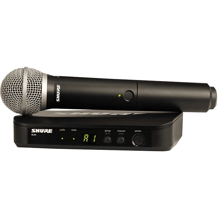 MICROFONO DE MANO METALICO, INALAMBRICO, BANDA DE FRECUENCIA J10