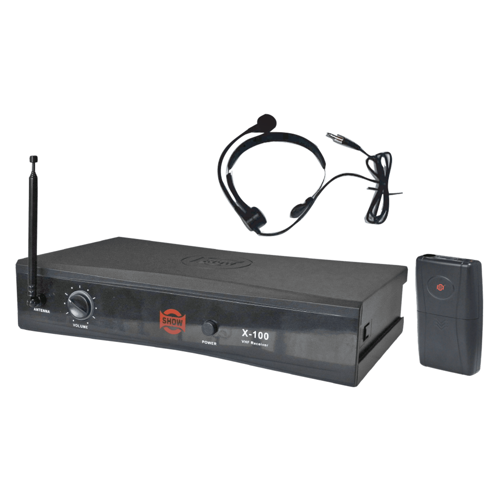 MICROFONO INALAMBRICO VHF, 1 CANAL, DE DIADEMA CON BODYPACK, SIN RECEPTOR, FRECUENCIA FIJA - Miniatura 2