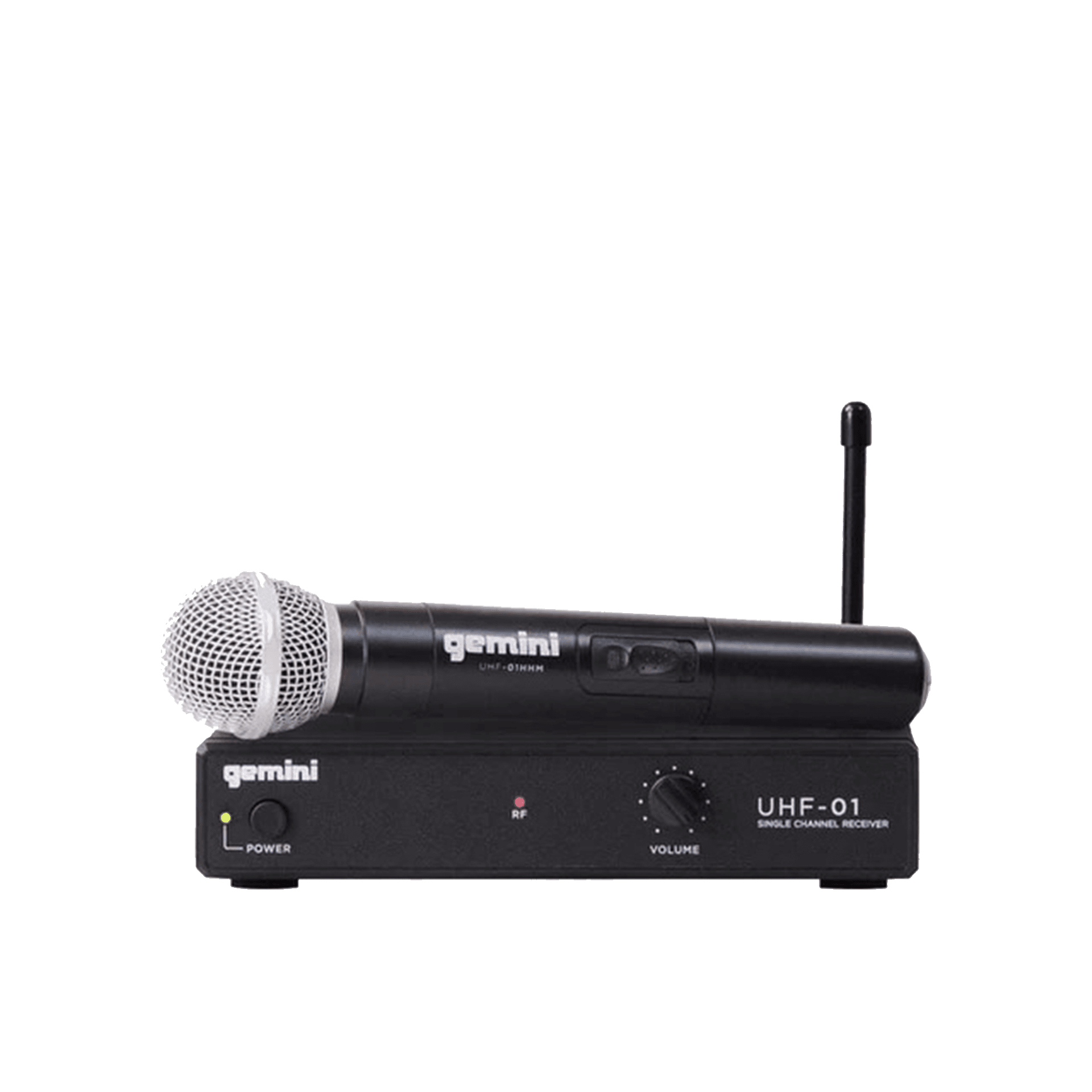 MICROFONO INALAMBRICO UHF, 1 CANAL, DE MANO, FRECUENCIA FIJA 537.20 MHZ - Miniatura 4