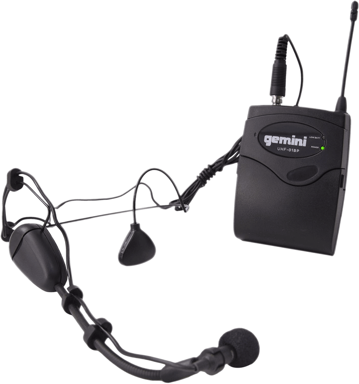 MICROFONO INALAMBRICO UHF, 1 CANAL, DE DIADEMA, FRECUENCIA FIJA 521.5HZ - Miniatura 5