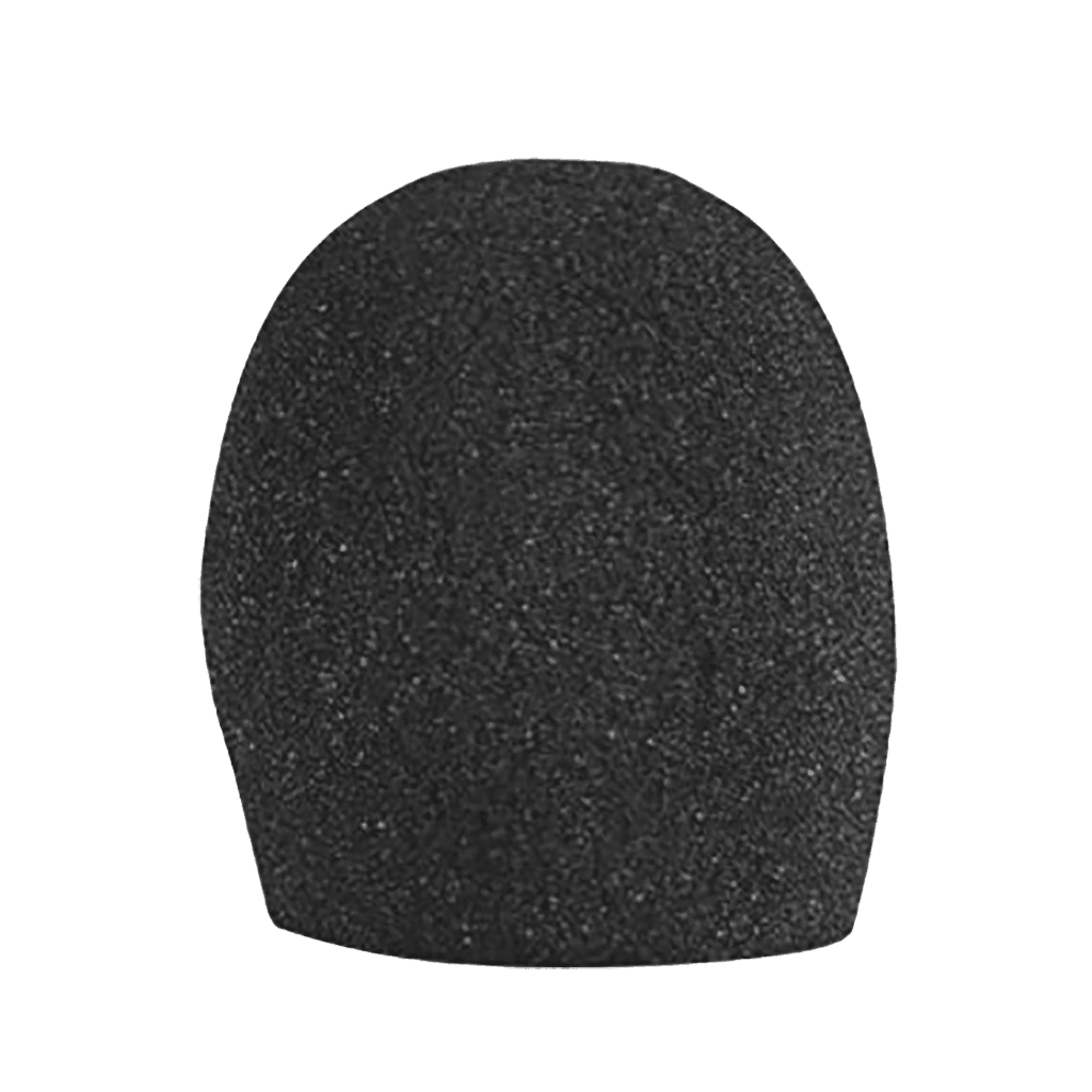 ESPONJA PARA MICROFONO DE MANO, COLOR NEGRO