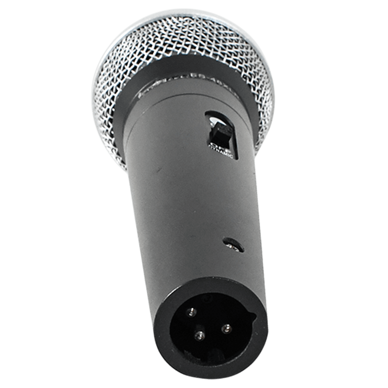 MICROFONO DE MANO METALICO, CON INTERRUPTOR, INCLUYE CABLE XLR A 6.3MM MONOFONICO - Miniatura 3