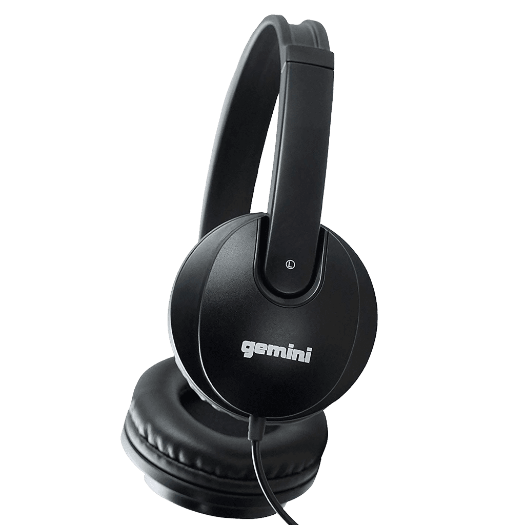 AUDIFONOS ESTEREO PROFESIONALES PARA DJ, CONECTOR 3.5MM CON ADAPTADOR 6.3MM, DRIVER DE 40MM