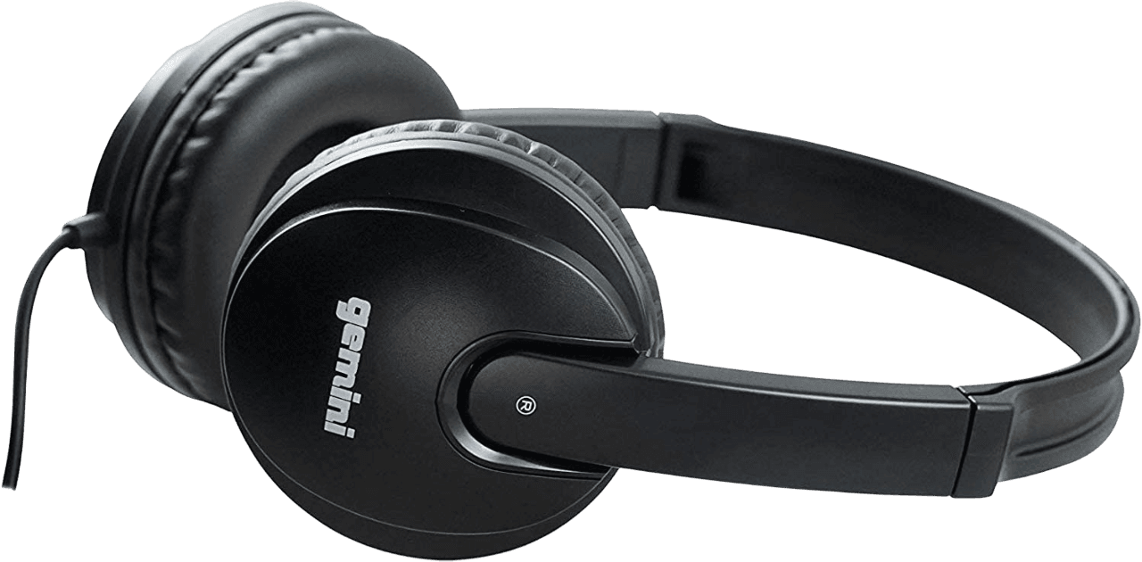 AUDIFONOS ESTEREO PROFESIONALES PARA DJ, CONECTOR 3.5MM CON ADAPTADOR 6.3MM, DRIVER DE 40MM - Miniatura 4