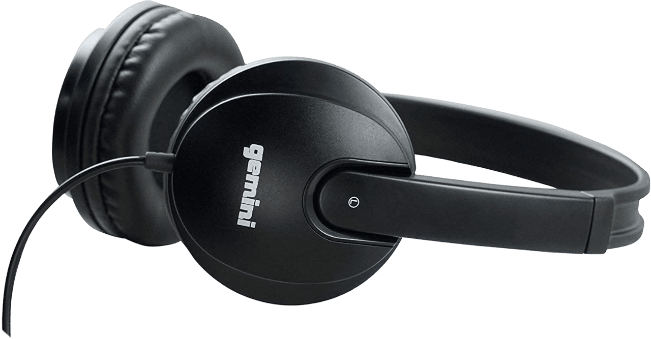 AUDIFONOS ESTEREO PROFESIONALES PARA DJ, CONECTOR 3.5MM CON ADAPTADOR 6.3MM, DRIVER DE 40MM - Miniatura 5