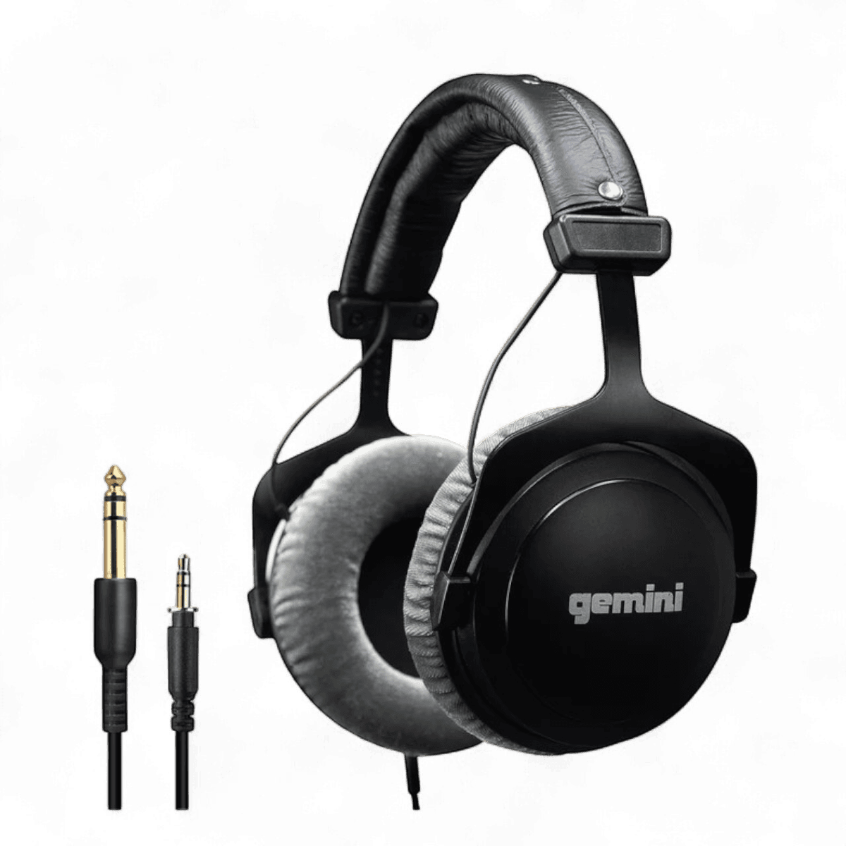 AUDIFONOS ESTEREO PROFESIONALES PARA DJ, DRIVER 53MM CONECTOR 3.5MM CON ADAPTADOR 6.3MM