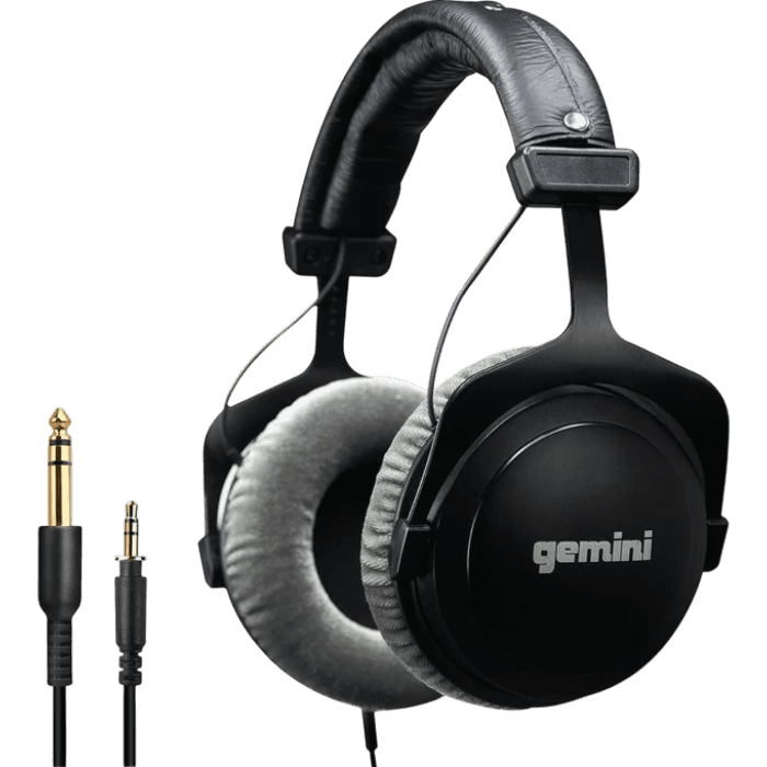 AUDIFONOS ESTEREO PROFESIONALES PARA DJ, DRIVER 53MM CONECTOR 3.5MM CON ADAPTADOR 6.3MM - Miniatura 2