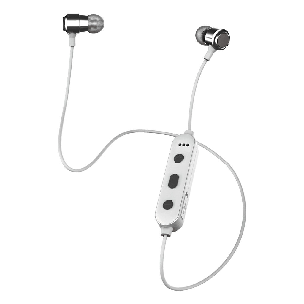 AUDIFONOS ESTEREO METALICO IN-EAR CON MICROFONO, CONTROL DE VOLUMEN, BLUETOOTH
