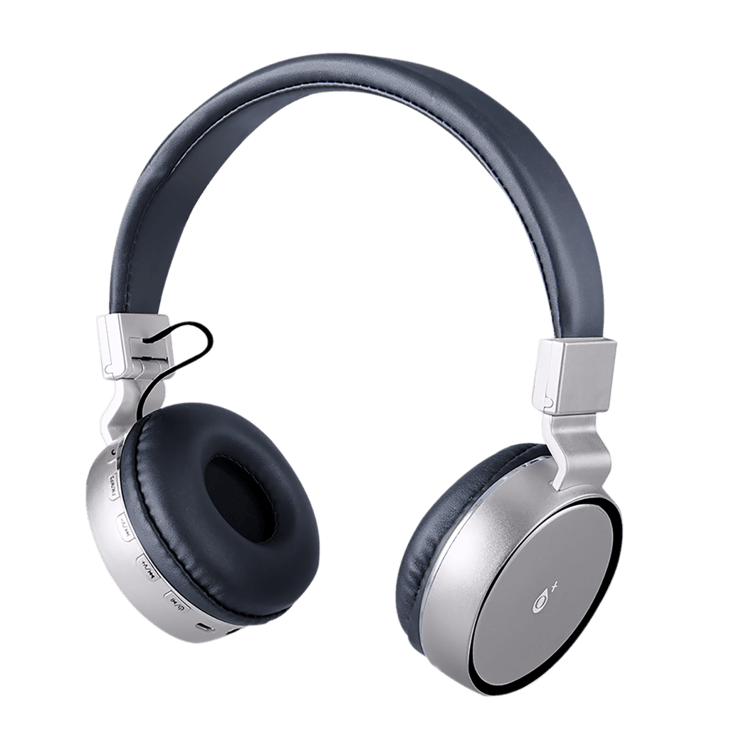 AUDIFONOS ESTEREO, DE DIADEMA CON MICROFONO, CONTROL DE VOLUMEN, BLUETOOTH, MICRO SD