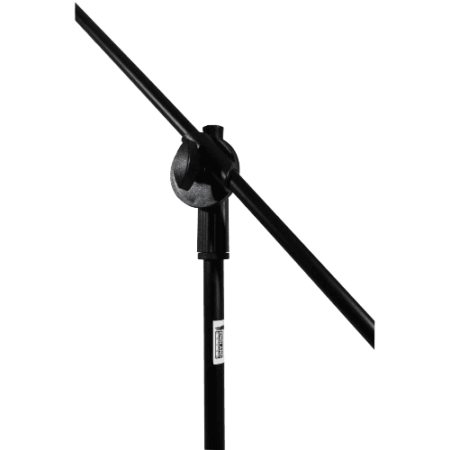 SOPORTE DE PISO BASE TRIPODE PARA MICROFONO CON BOOM Y 2 SUJETADORES, ALTURA 85-167CM - Miniatura 4