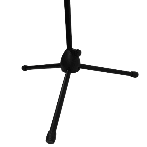 SOPORTE DE PISO BASE TRIPODE PARA MICROFONO CON BOOM Y 2 SUJETADORES, ALTURA 85-167CM - Miniatura 7